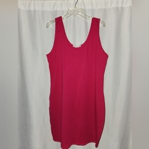 Rebdolls Fuchsia Sleeveless Mini Dress 3X  #party #beach #feminine #summer fun